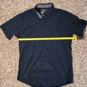 Men's Classic Navy Shirt with small Star details size XL